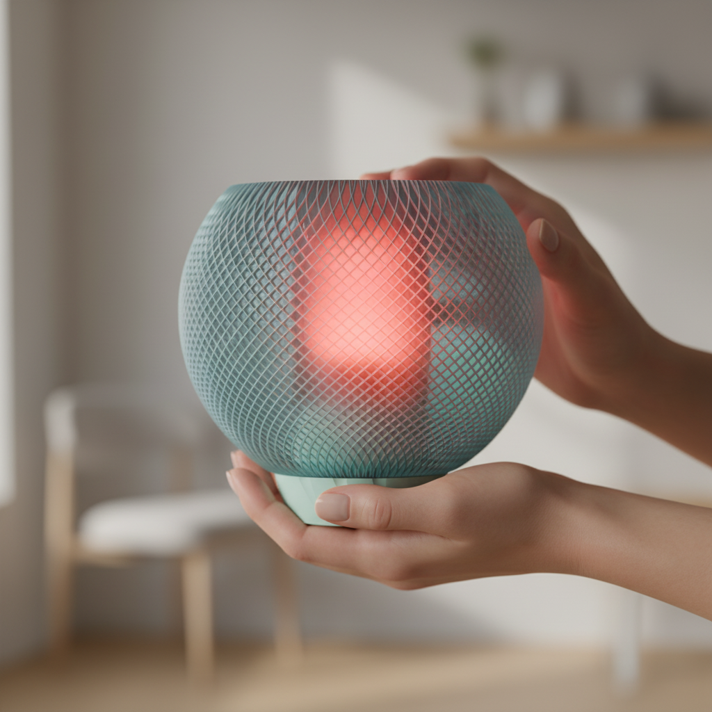 TwistGlow Modern Table Lamp