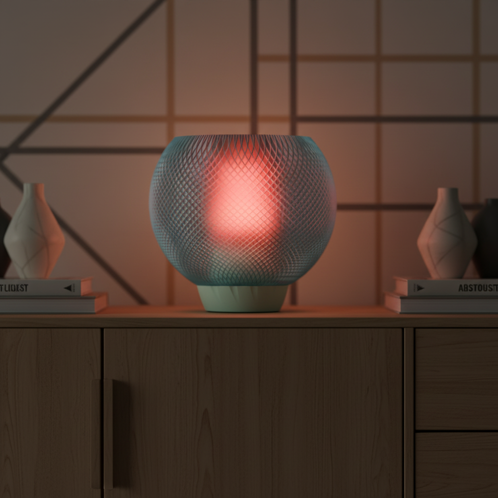 TwistGlow Modern Table Lamp