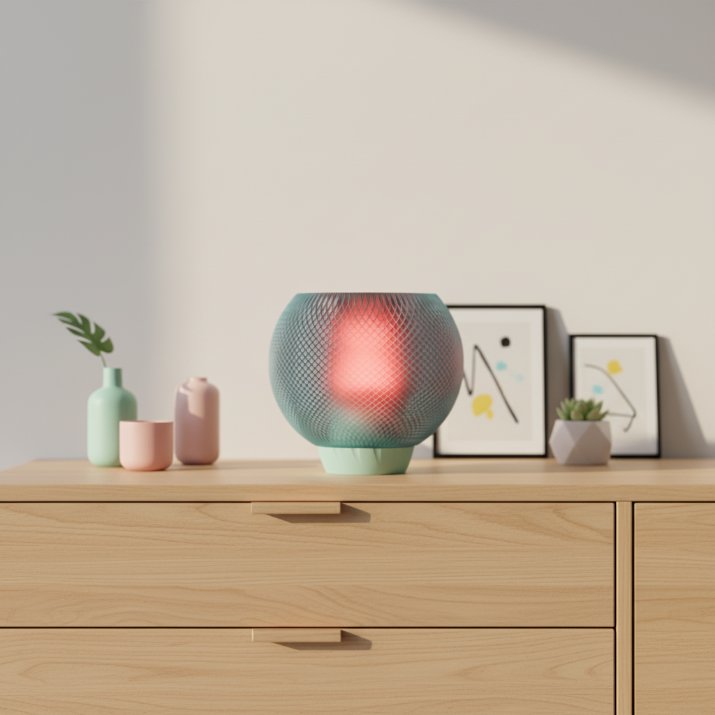 TwistGlow Modern Table Lamp