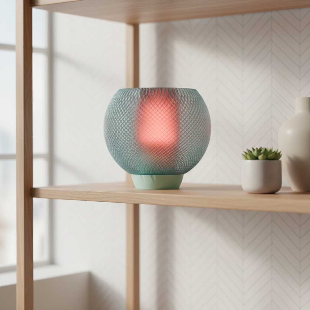 TwistGlow Modern Table Lamp