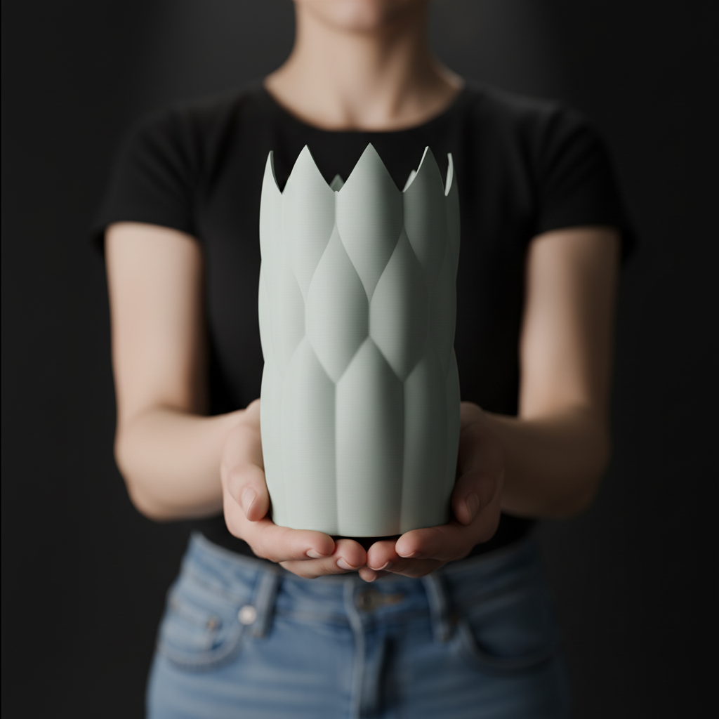 Geometric Bloom Vase