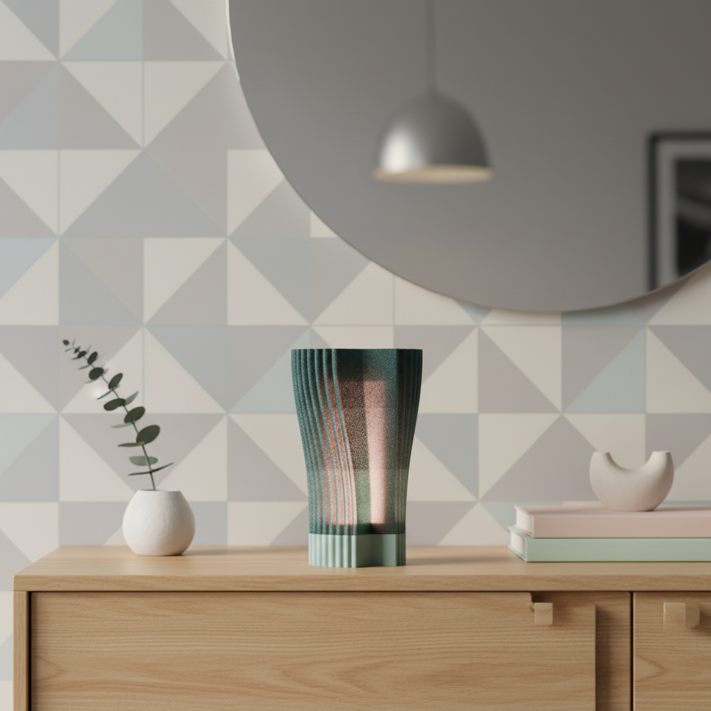 Modern Ripple Column Light
