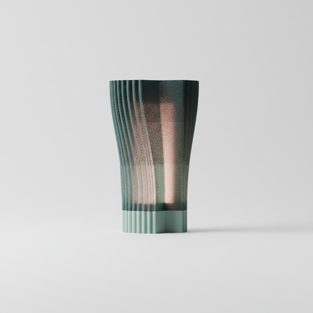 Modern Ripple Column Light