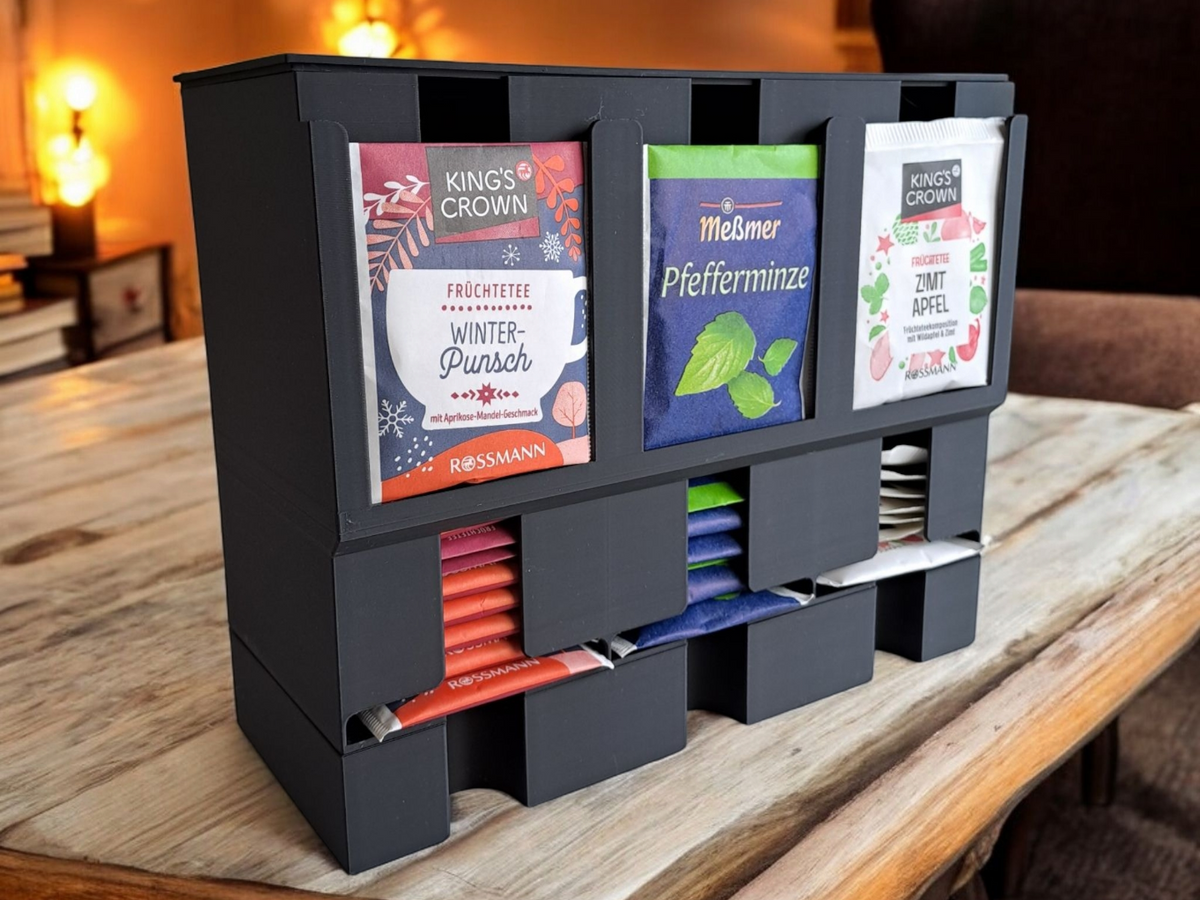 Stackable Tea Bag Dispenser