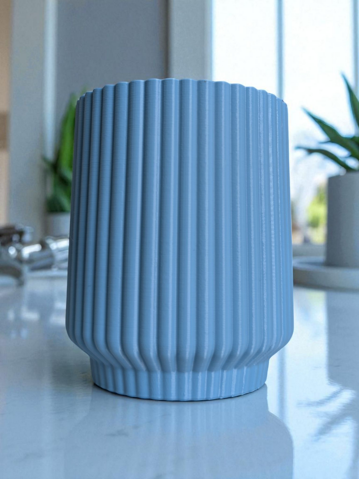 A Matching Set of Toothbrush Cups