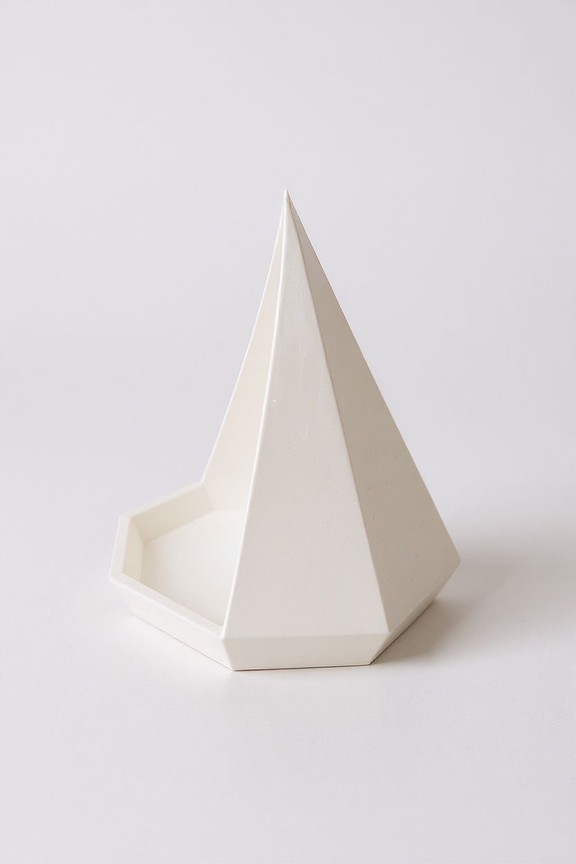 Geometric Pyramid Trinket Tray