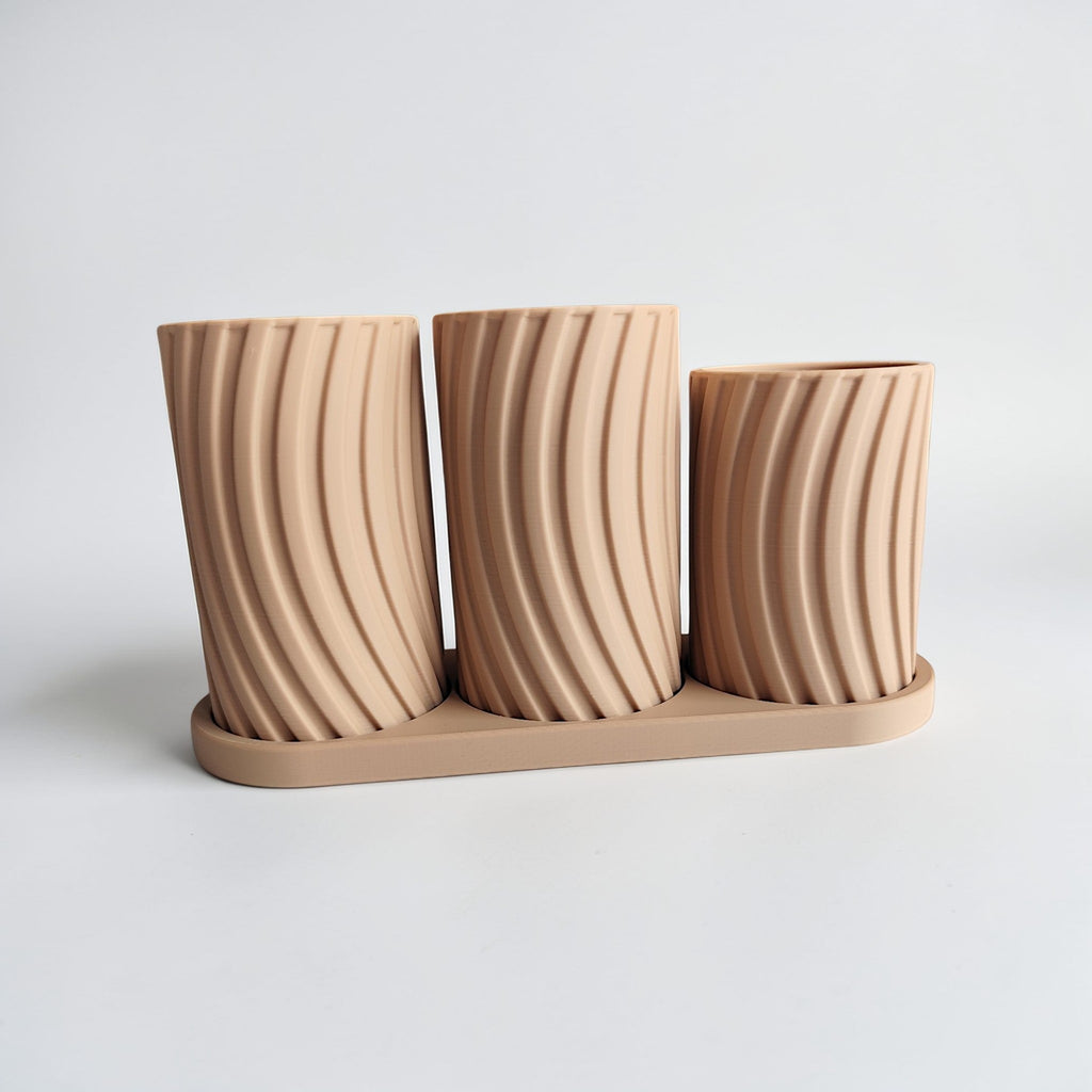Toothbrush holder set "Little Family"