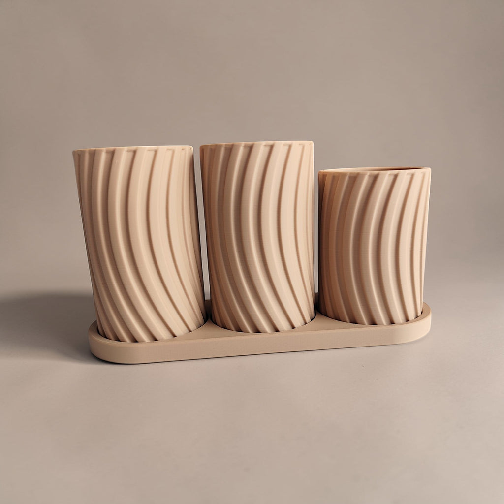 Toothbrush holder set "Little Family"
