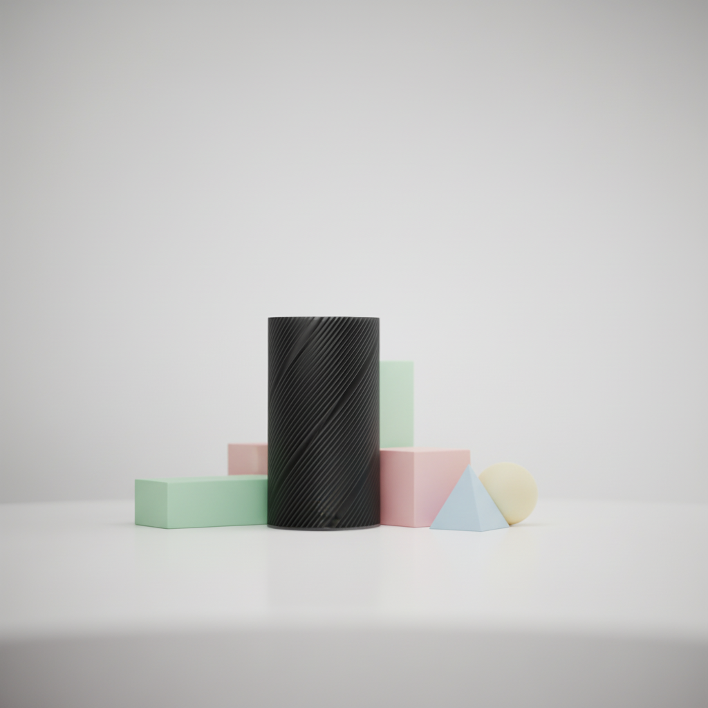 Modern Spiral Vase