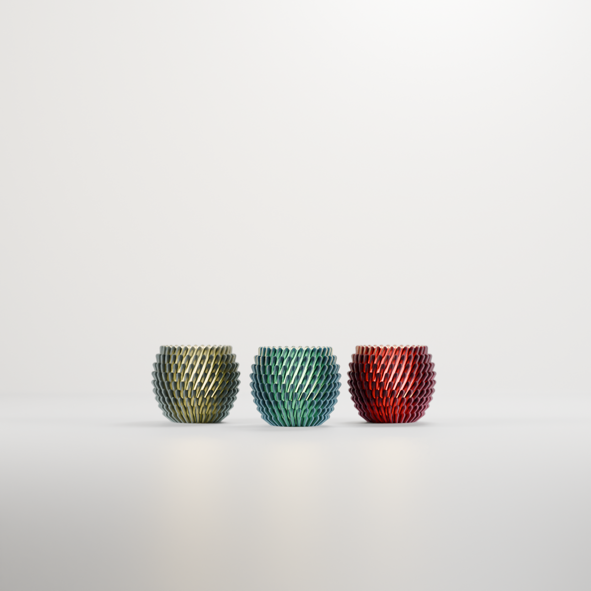 Sea Anemone Tealight Holder - Untitled render