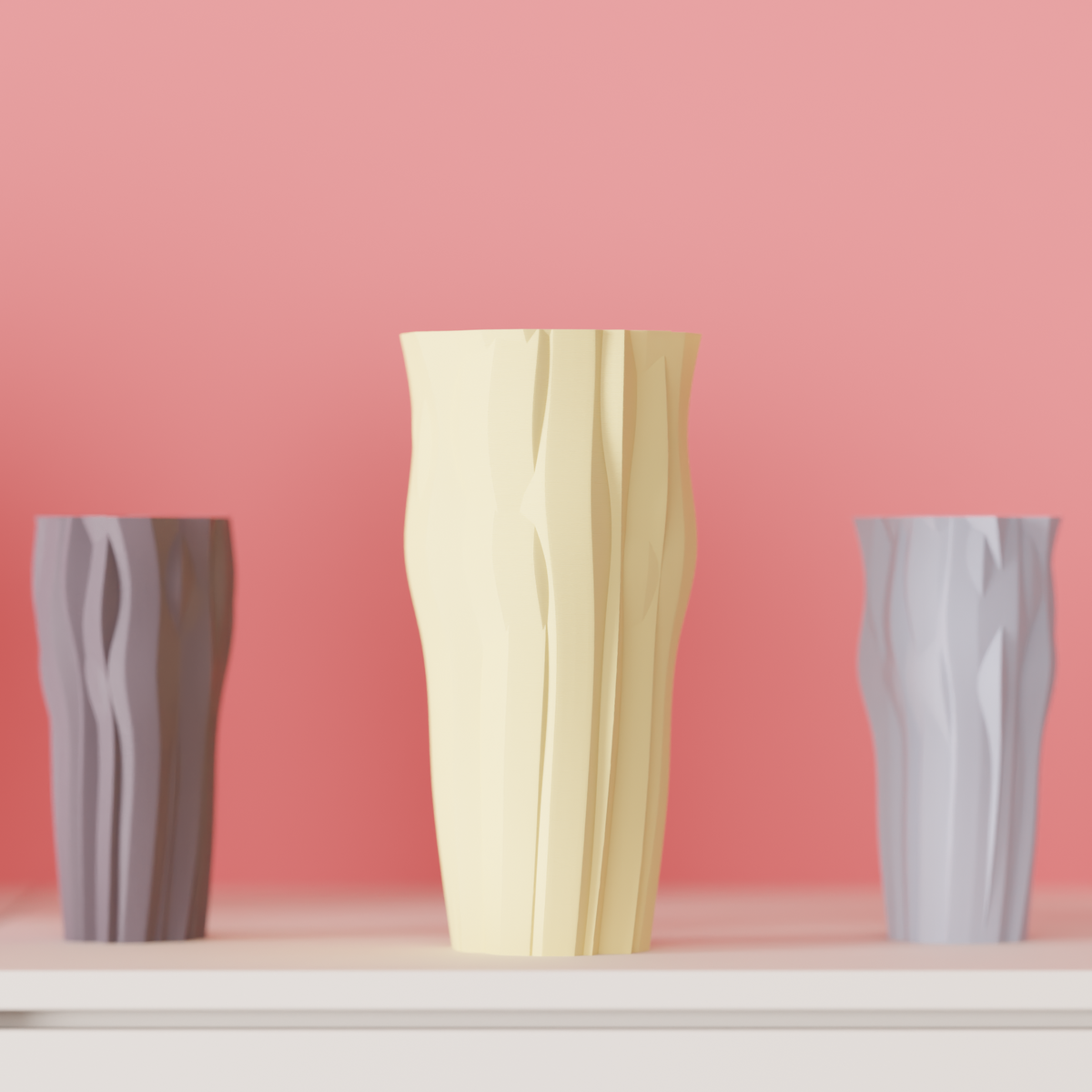 Woodlike Vase