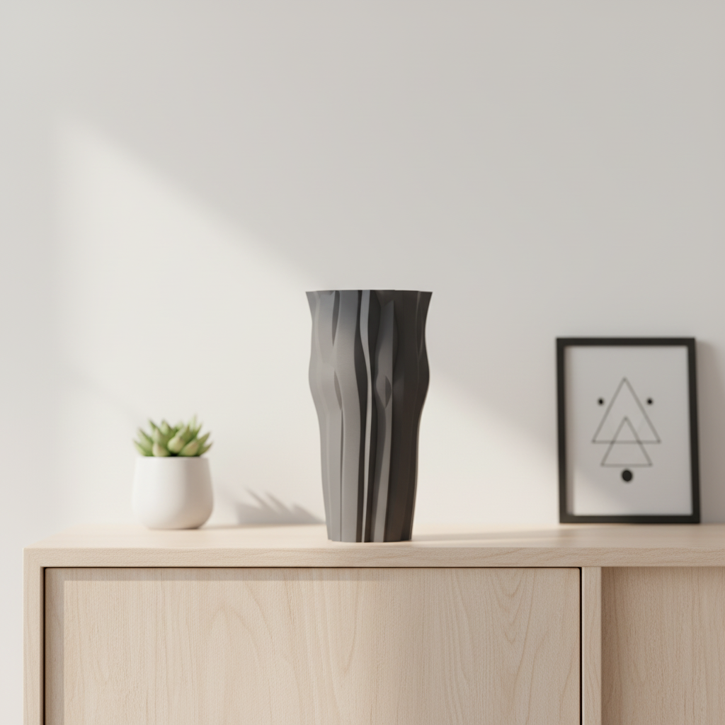 Woodlike Vase