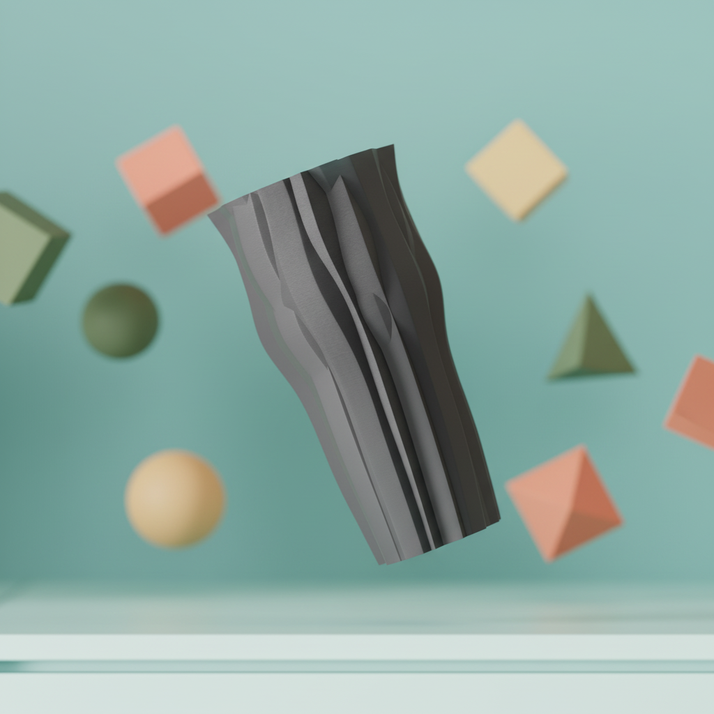 Woodlike Vase