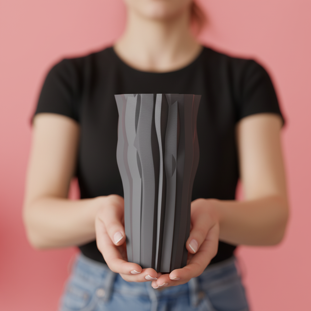 Woodlike Vase