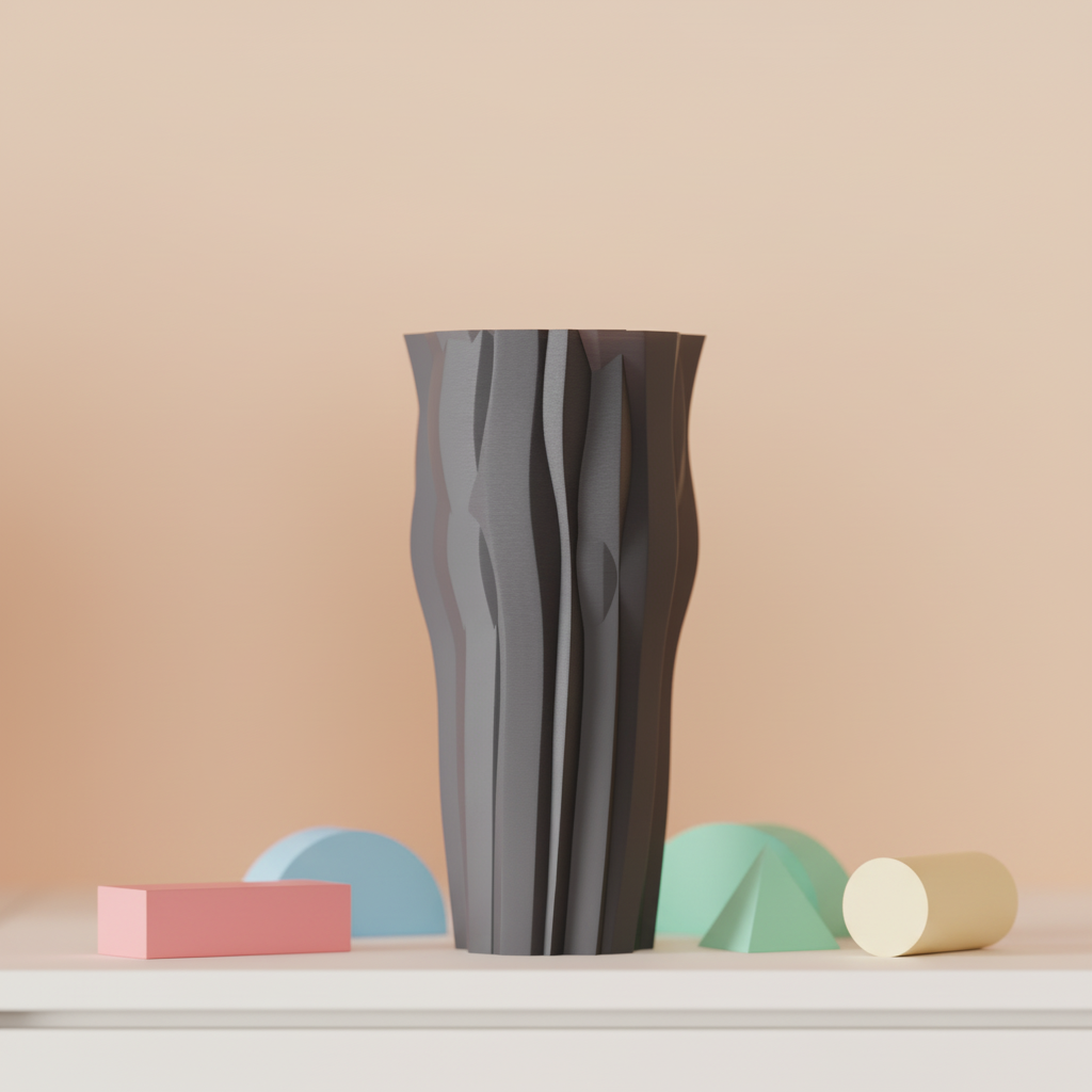 Woodlike Vase