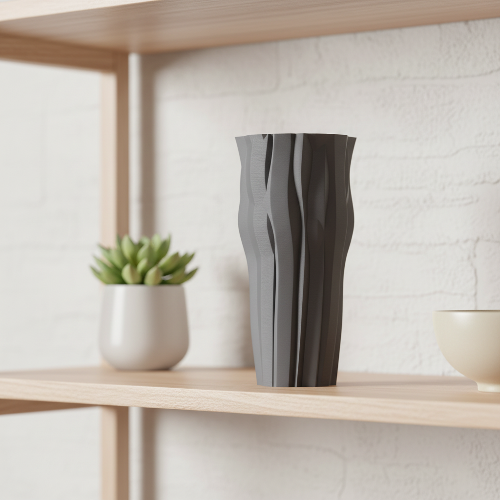 Woodlike Vase