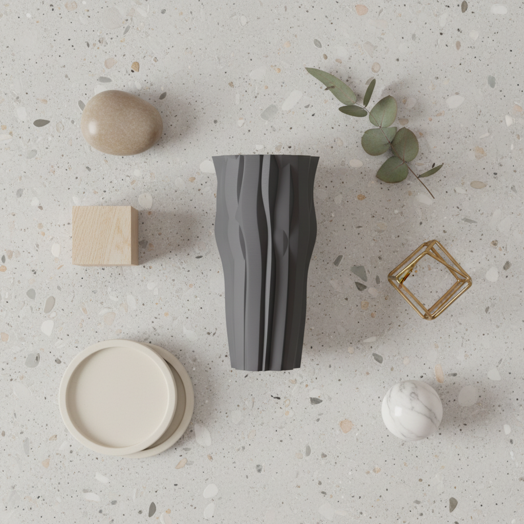 Woodlike Vase