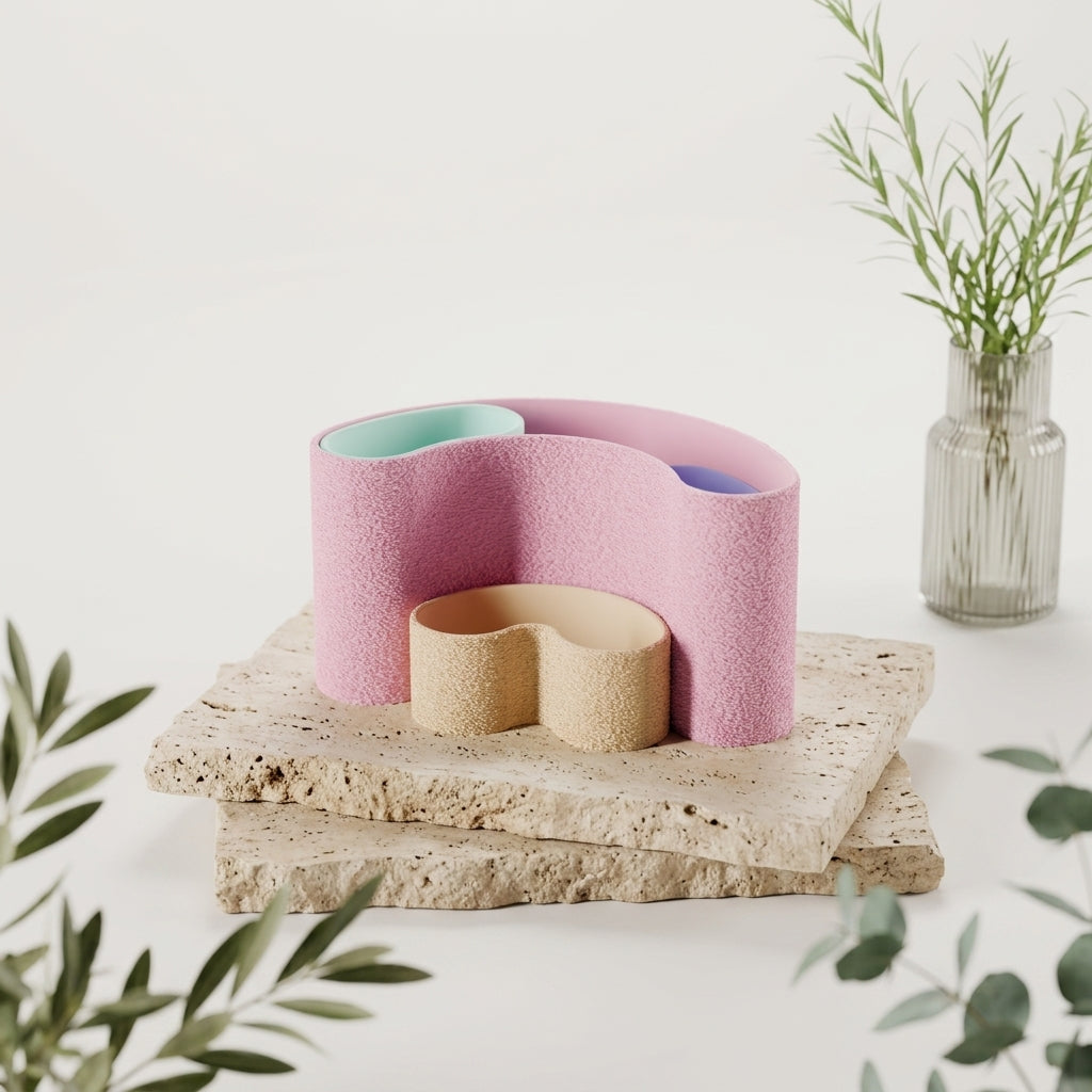 Modern Interlocking Desktop Organizer - lifestyle photo 2