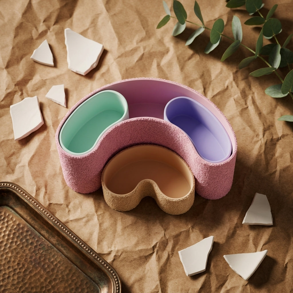 Modern Interlocking Desktop Organizer - lifestyle photo 3