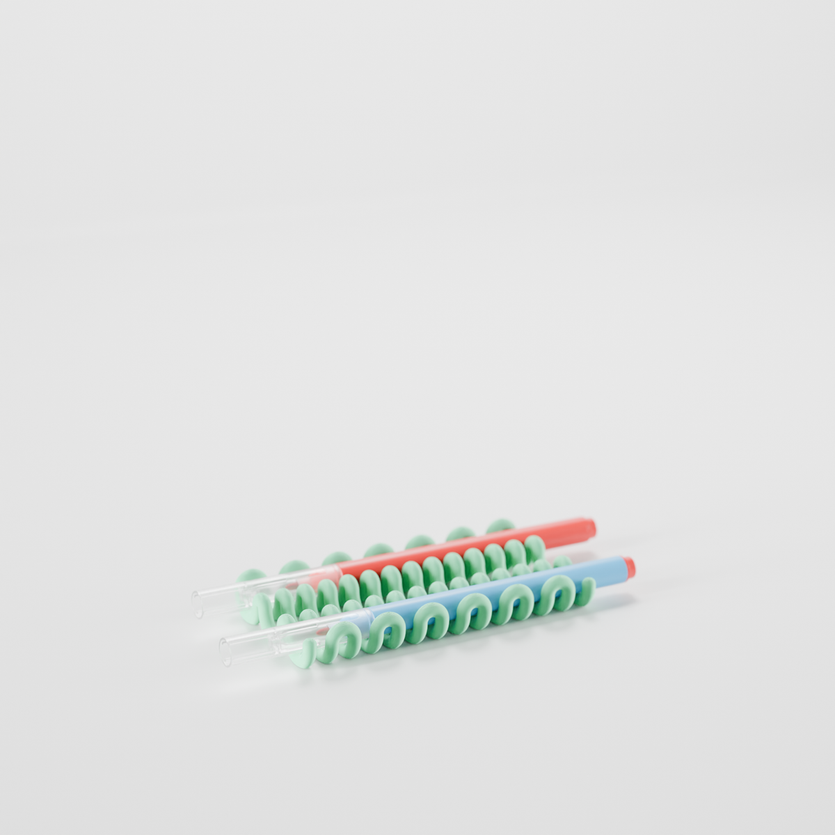 Wibble Wobble Desktop Pen Tray base render
