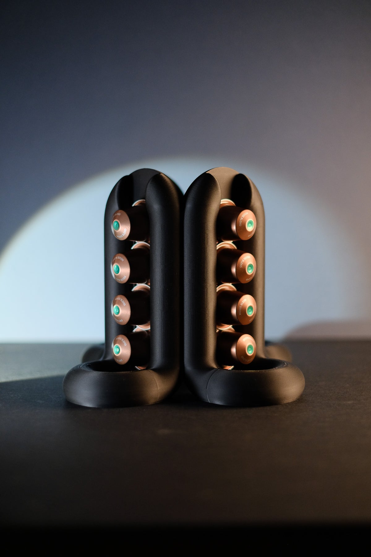 Wibble 4-Way Nespresso Pod Holder base render