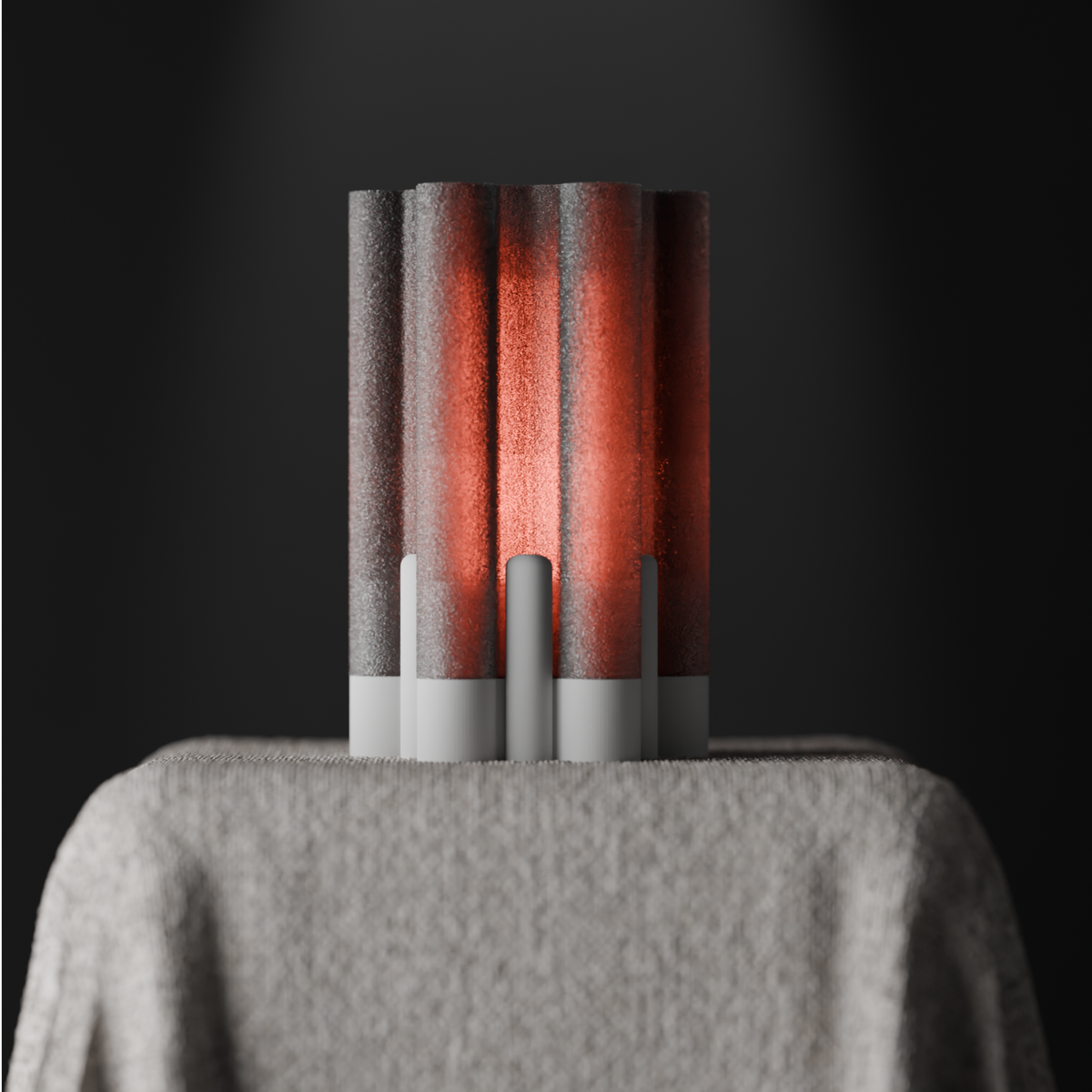 Vertical Glow Modular Lamp