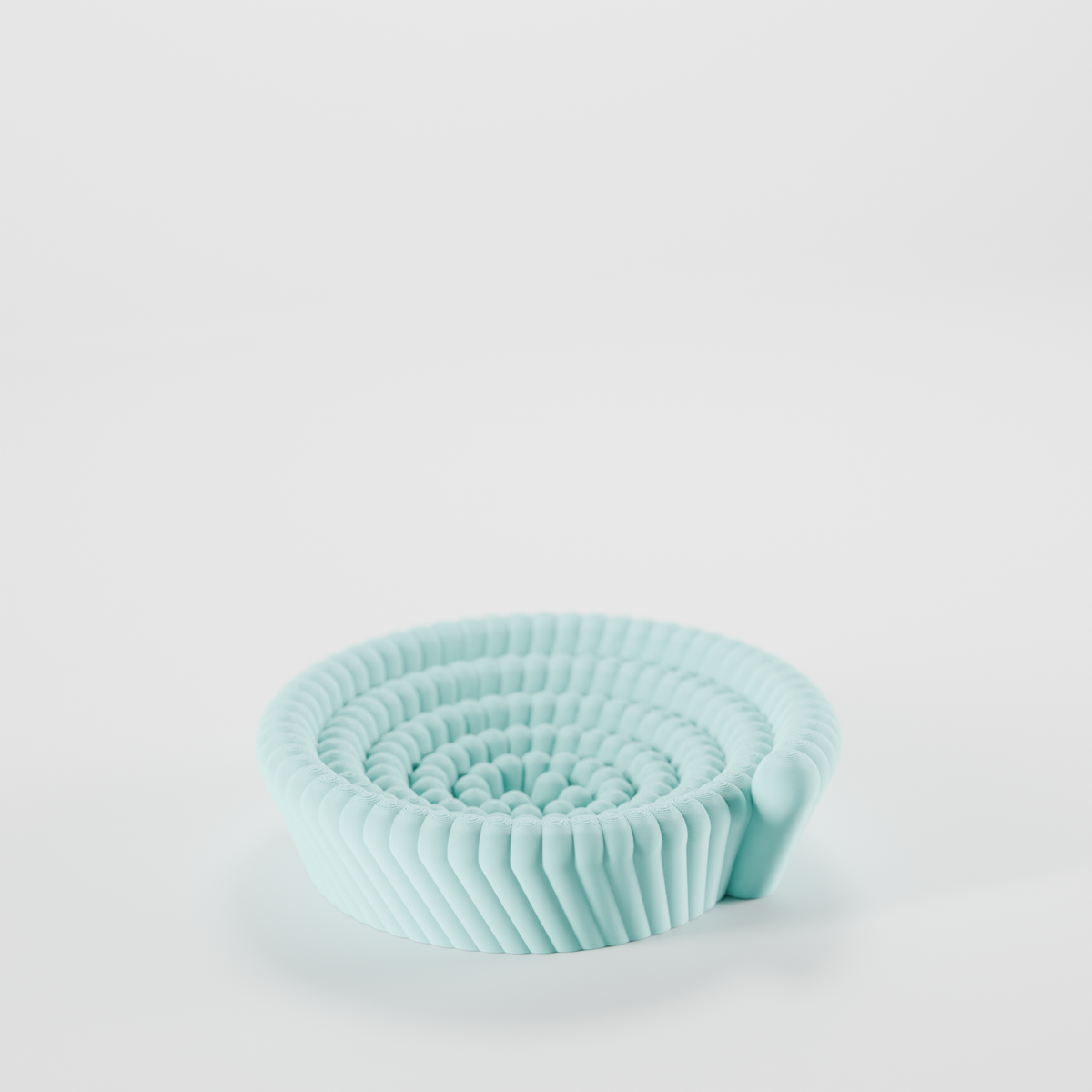 Organic Bobble Spiral Catch-All Bowl - base render