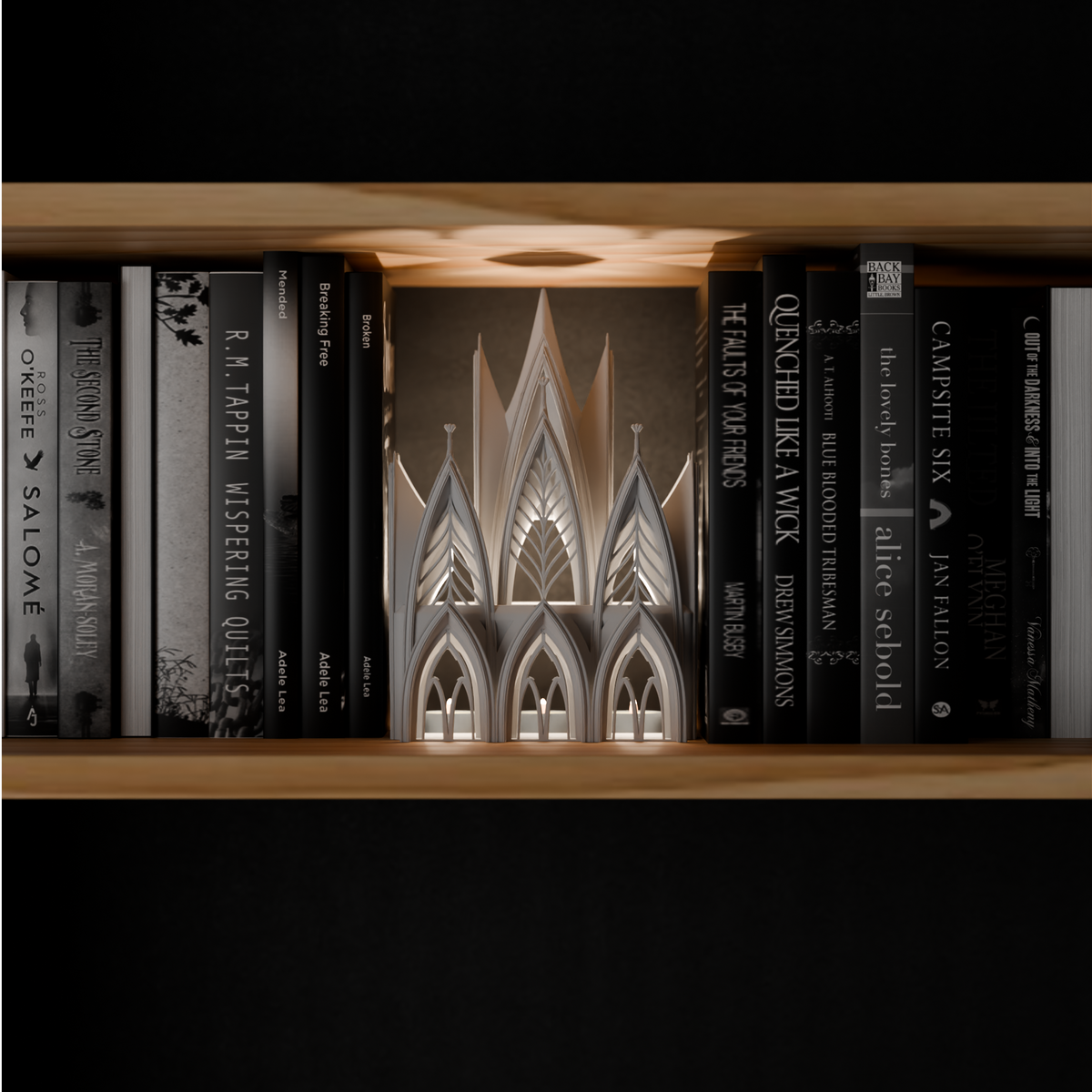 Gothic Cathedral Book Nook base view