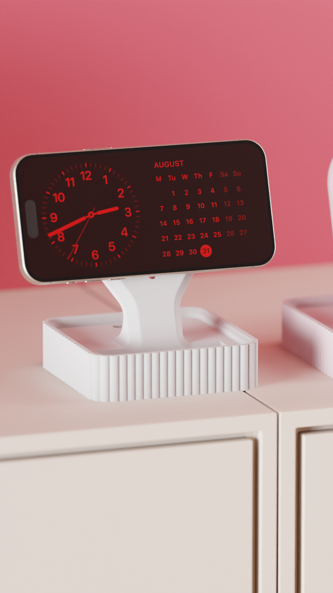 Modern Vertical Phone Charging Dock