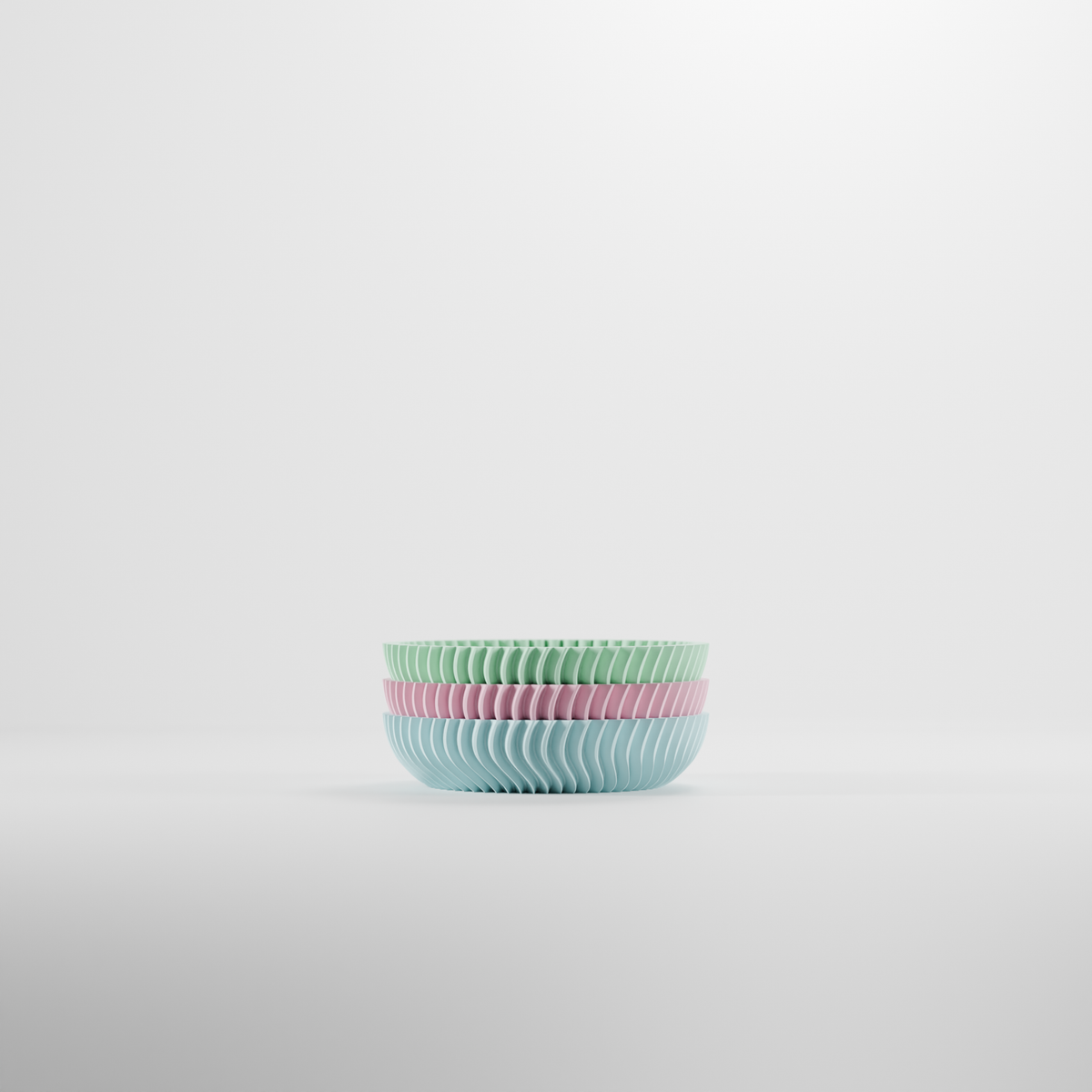 Ripple Bowl Set - base render