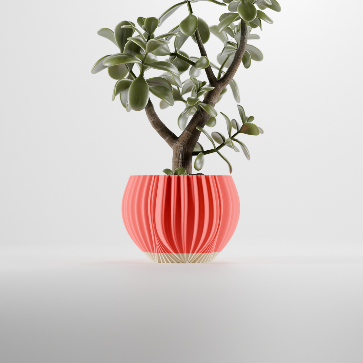 Flowing Ripple Planter - base render