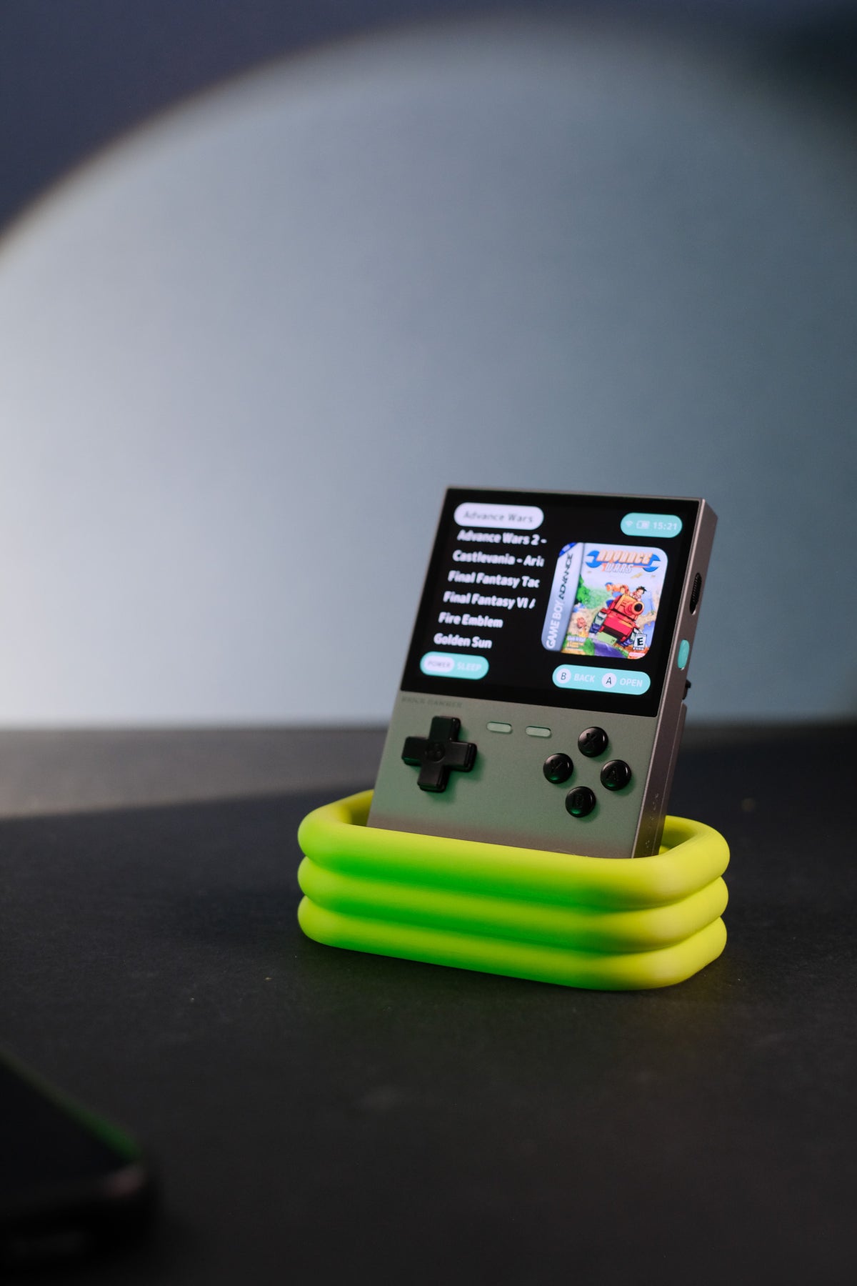 Minimalist Desktop Stand for Trimui Brick - base render