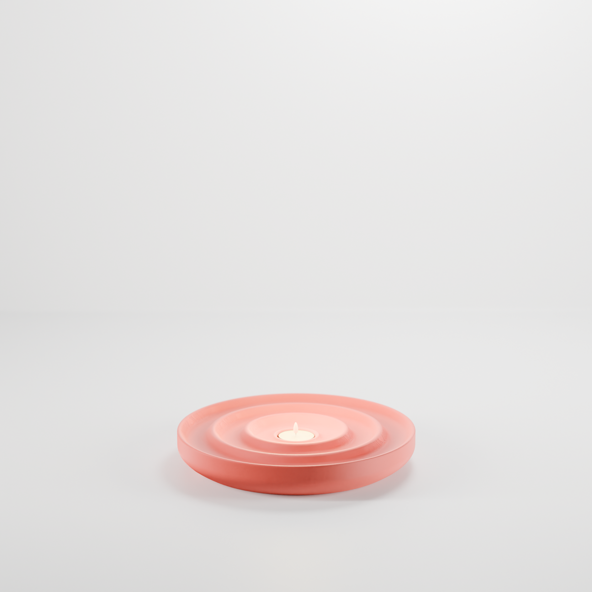 Soft Ripple LED Tealight Tray - base render