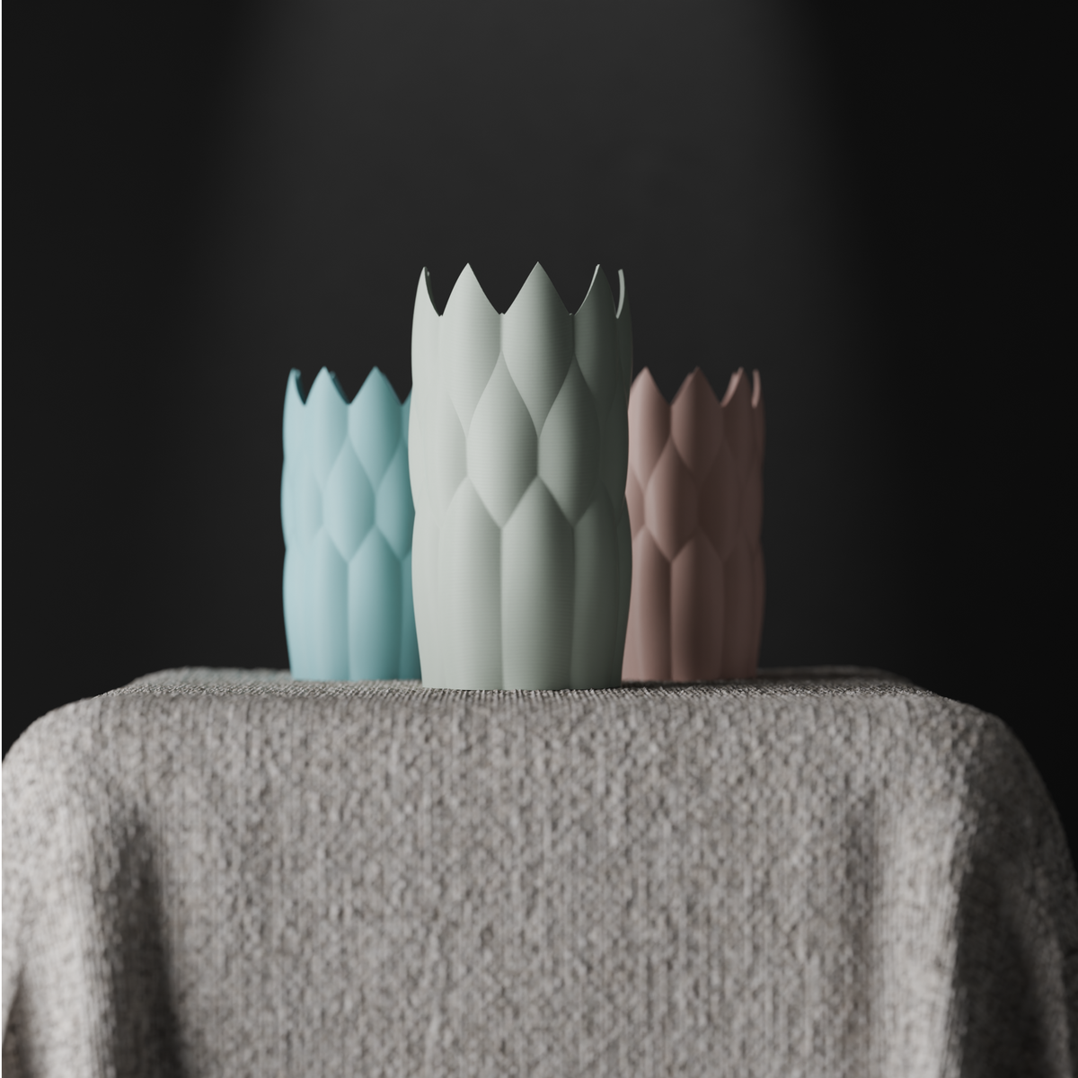 Geometric Bloom Vase