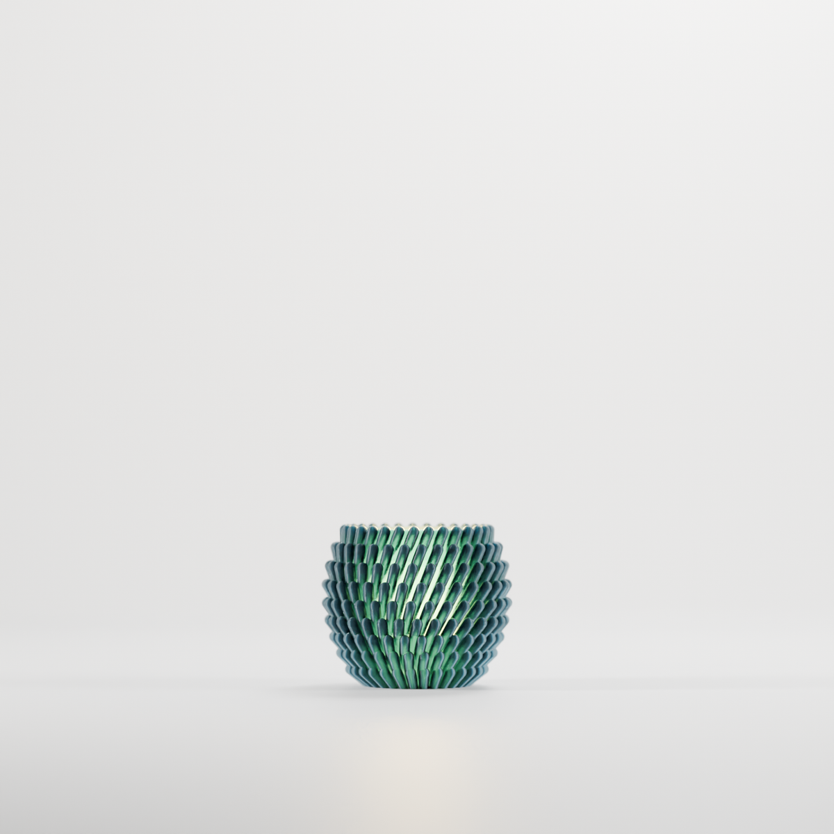 Sea Anemone Tealight Holder - base render