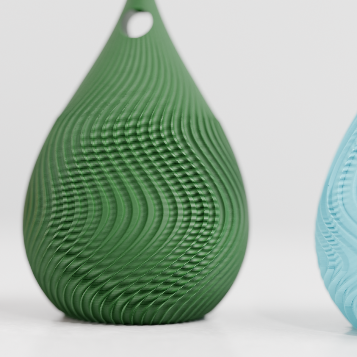 Twist Drop Christmas Ornaments