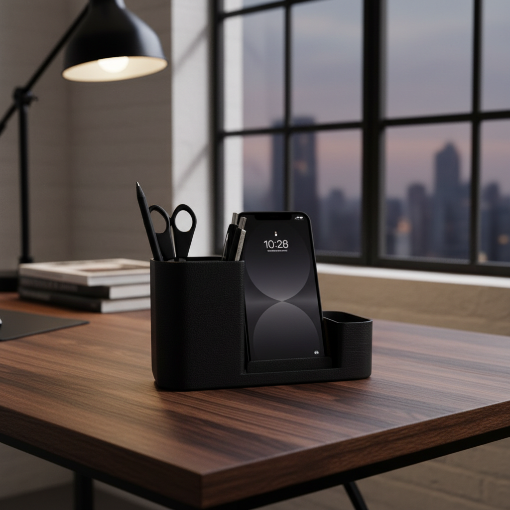 Premium Desk Hub with Textured Finish