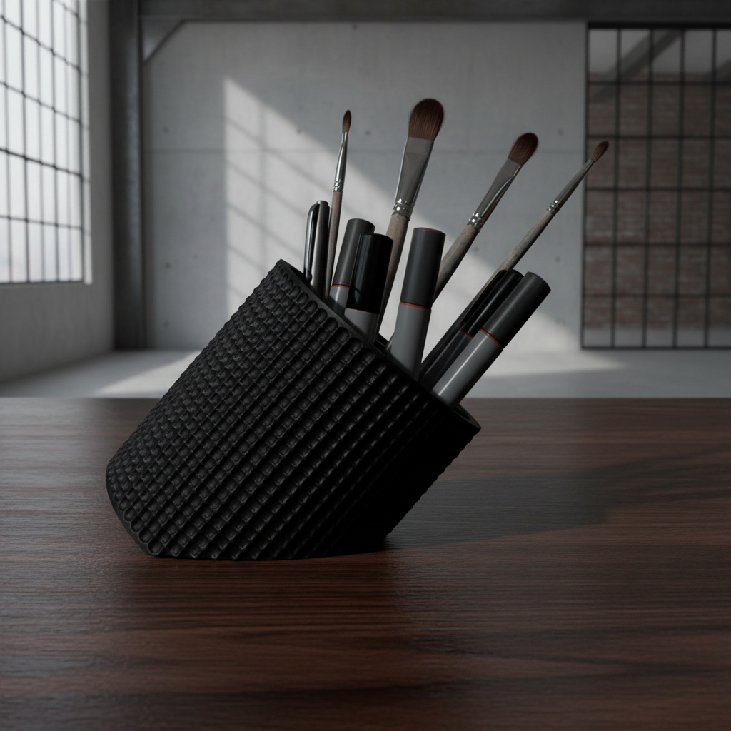 GravityDock – The Dotted-Textured Pen Holder with a Twist