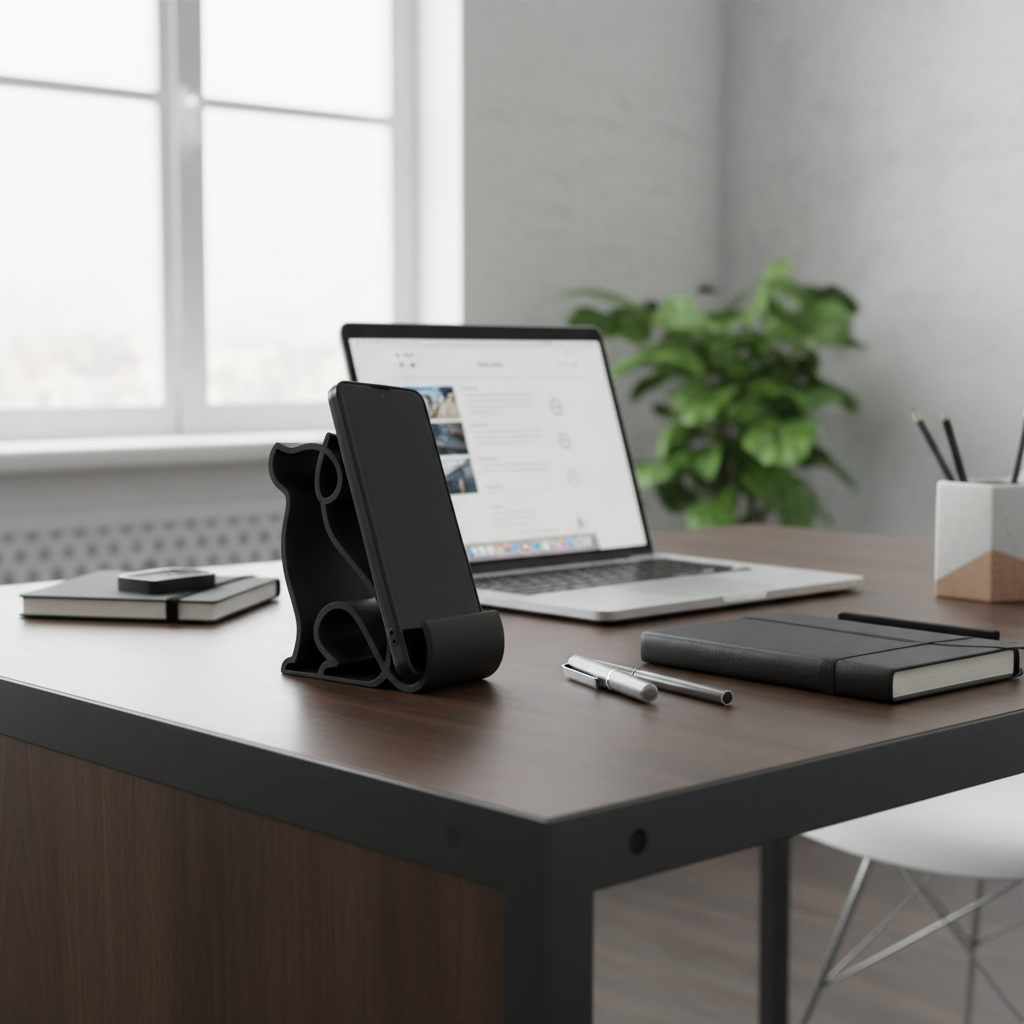 Doggy Phone Holder – A Loyal Little Stand with Personality