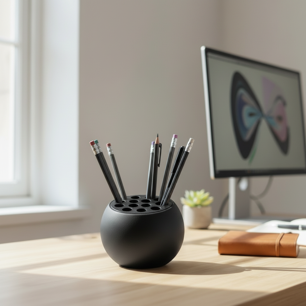 TrypoBall Pencil Holder