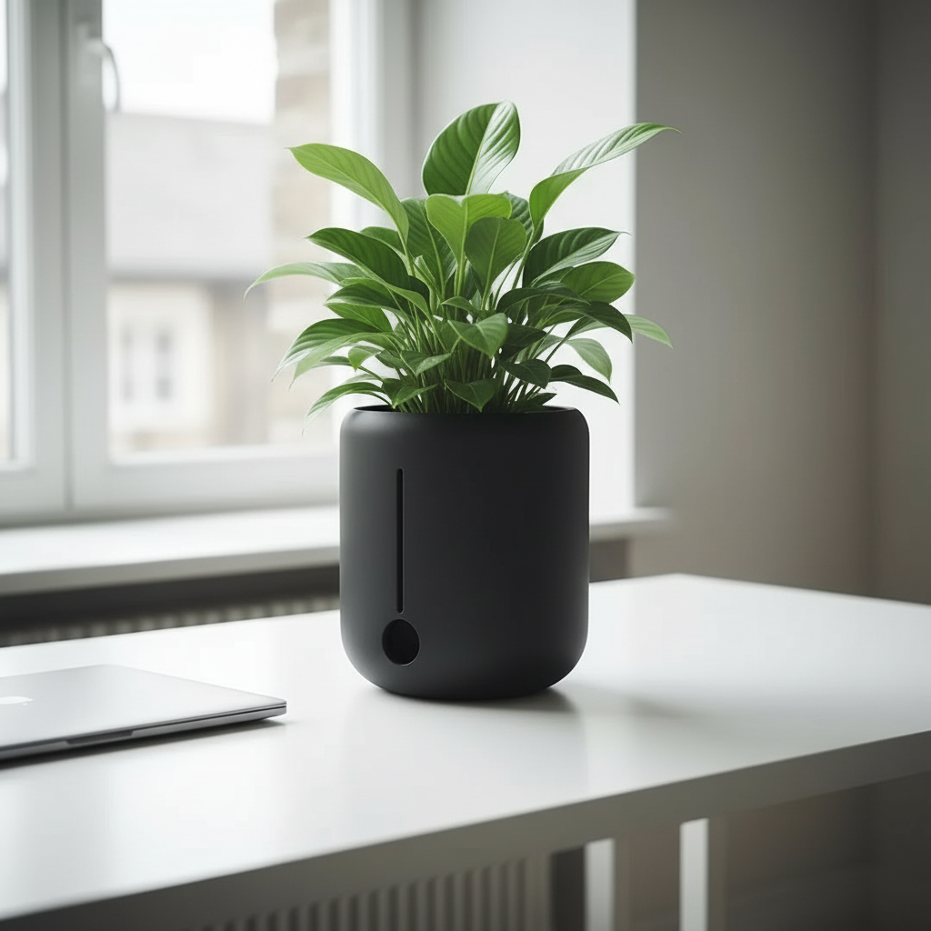 Futuristic Self-Watering Plant Pot