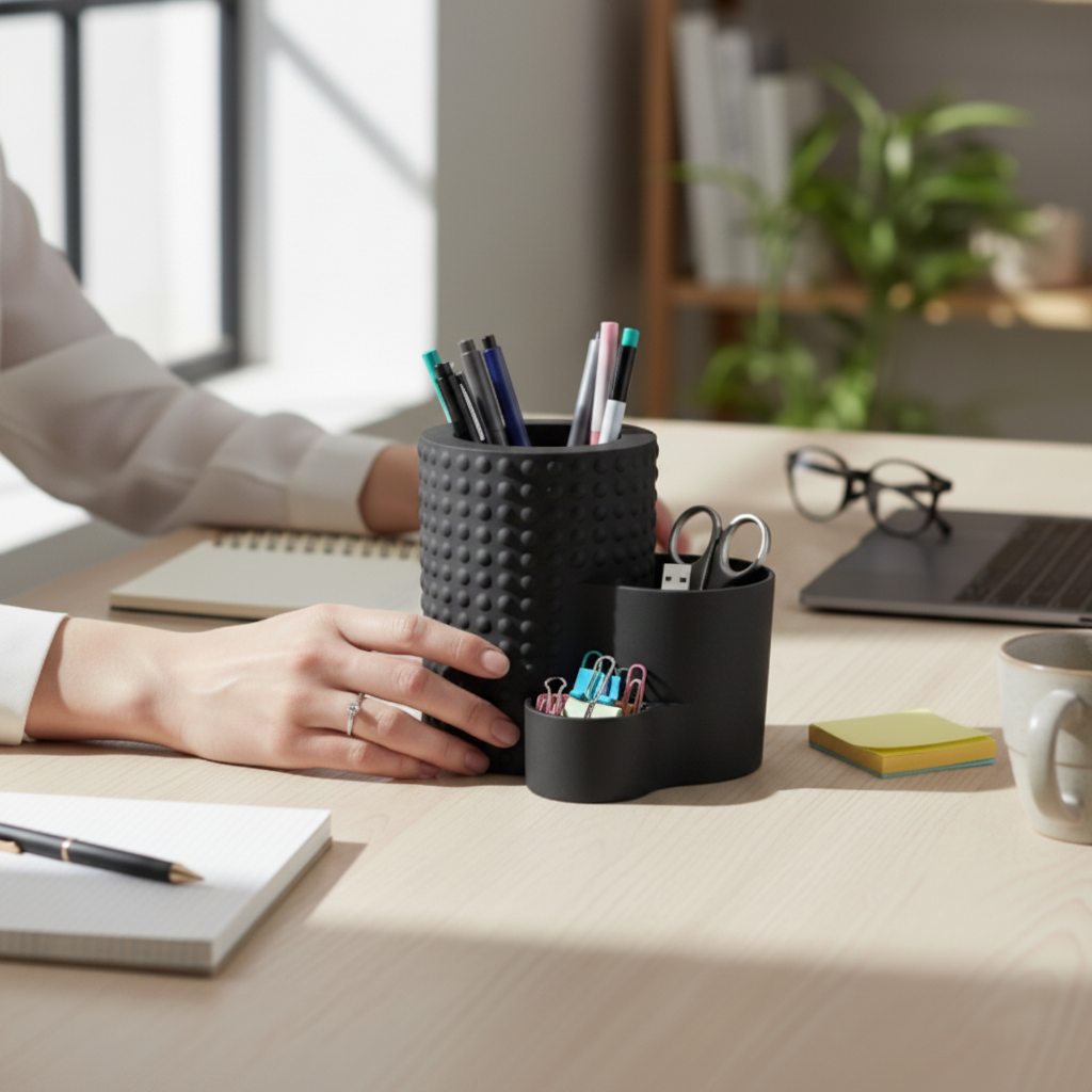 Modern Dotted Office Organiser