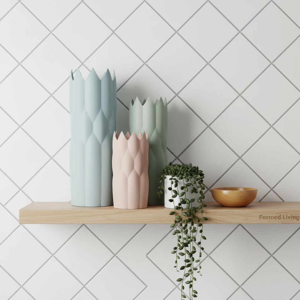 Geometric Bloom Vase