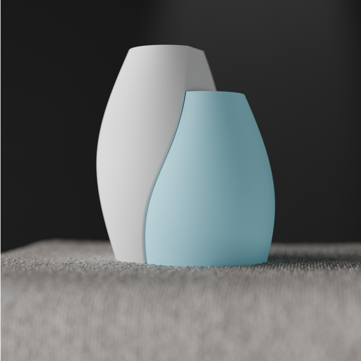 Curved Minimalist Vases