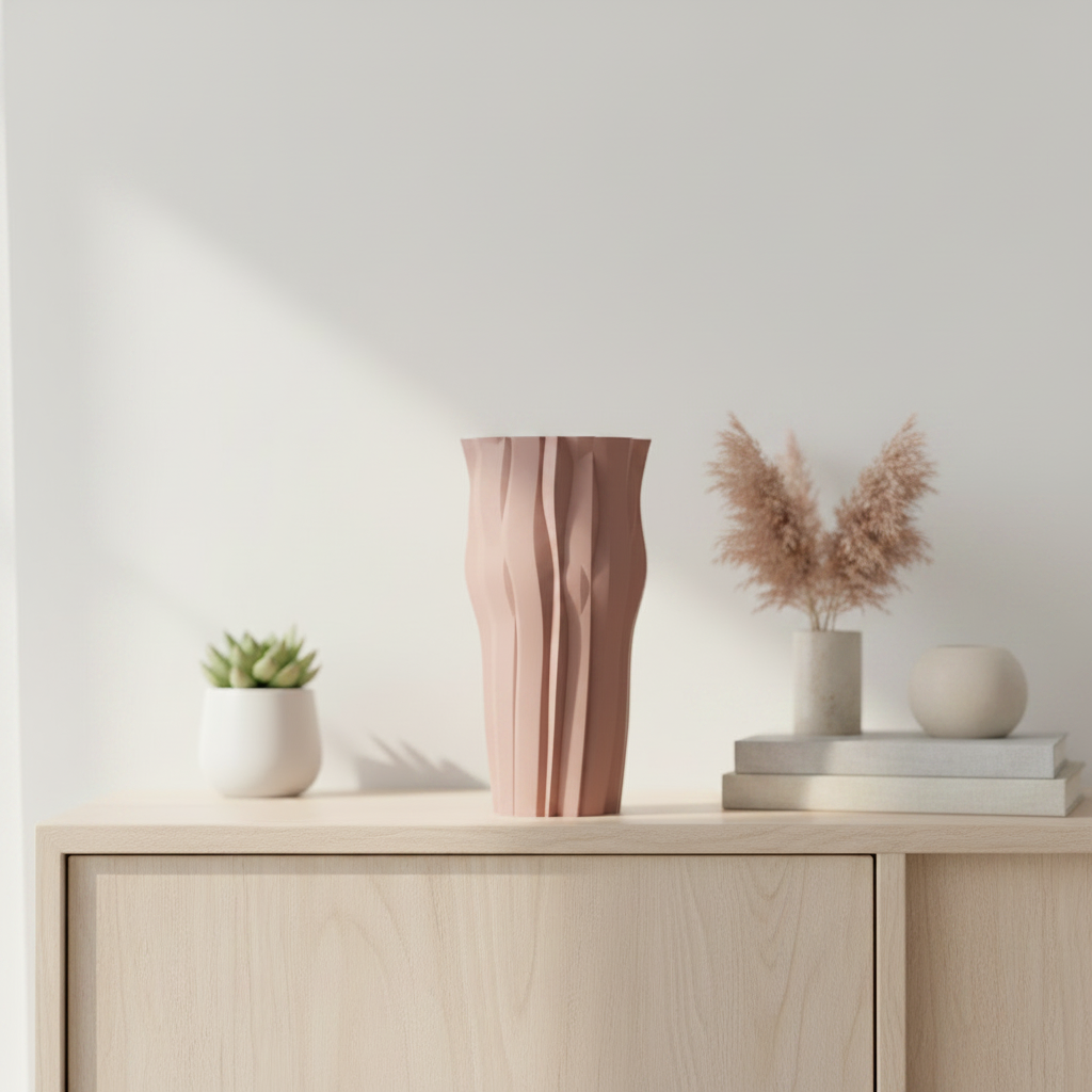 Woodlike Vase