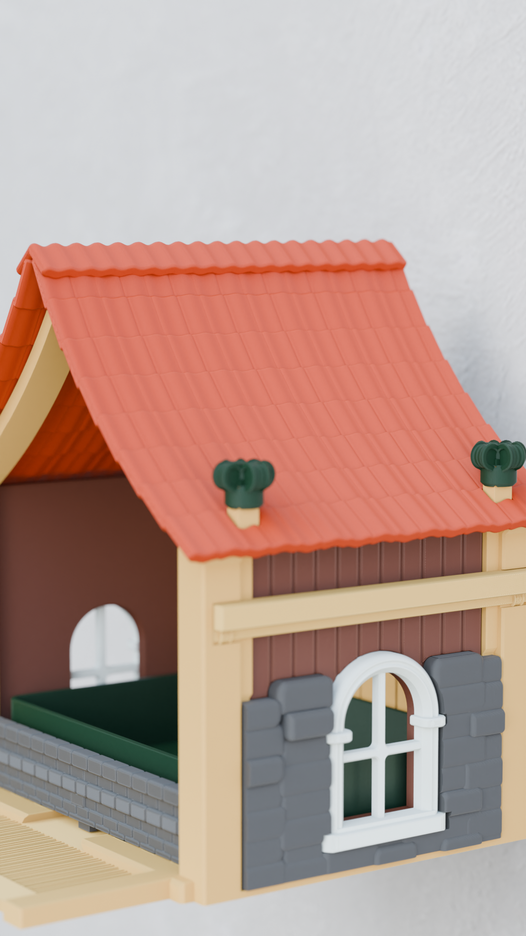 Cabin Bird Feeder