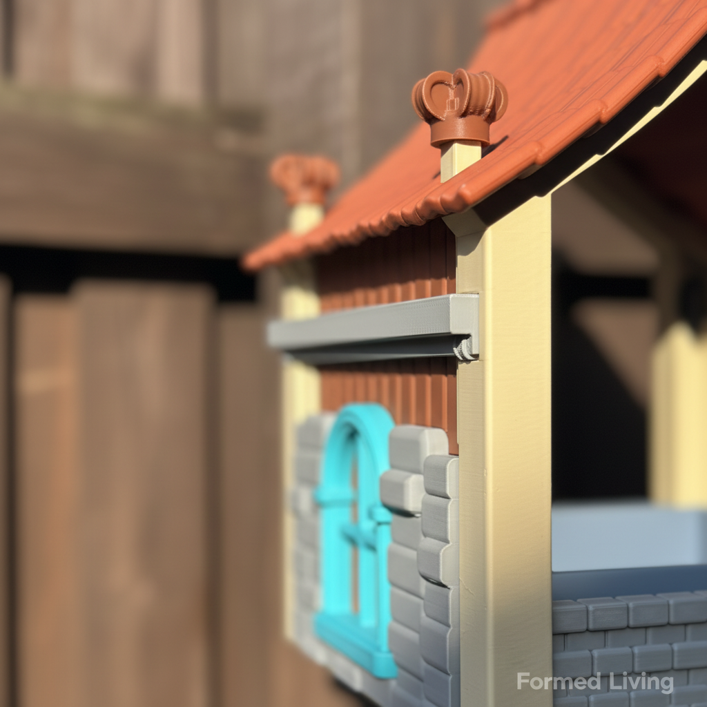 Cabin Bird Feeder