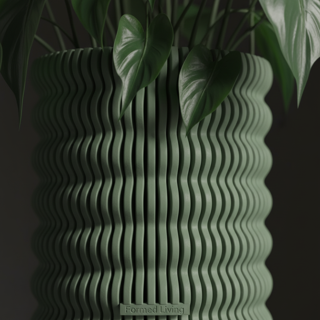 Ribbed Planter Wobble