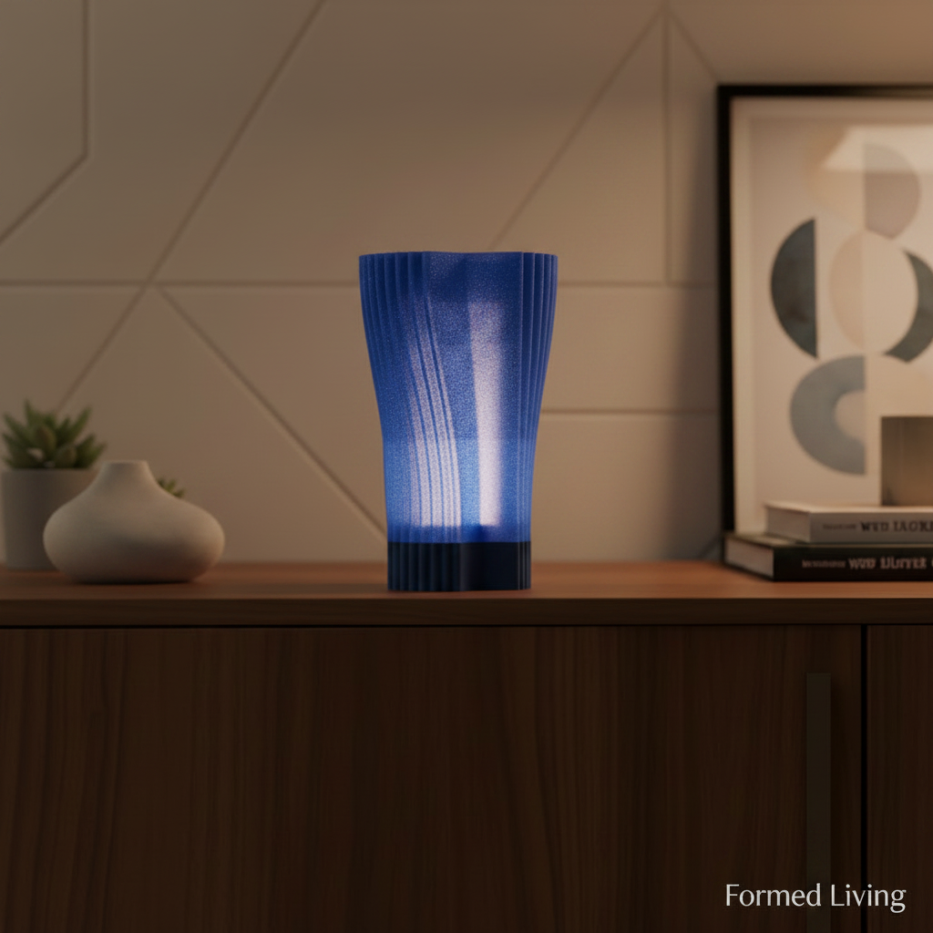 Modern Ripple Column Light
