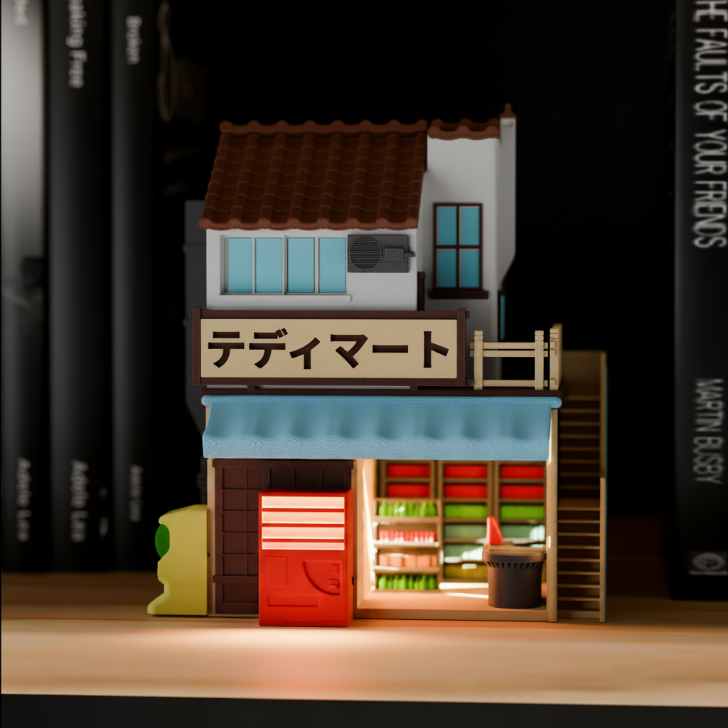 Japanese Store Book Nook